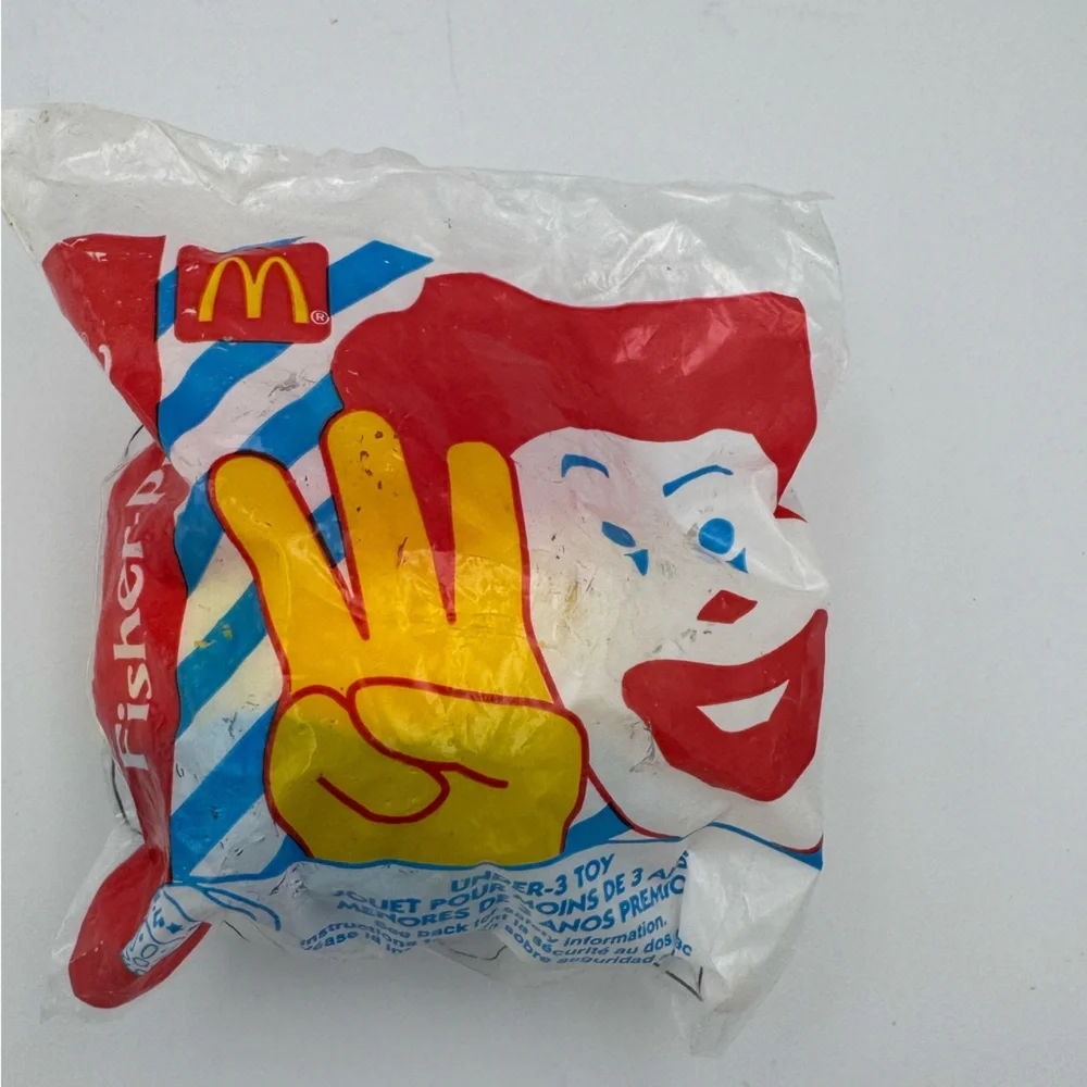 Fisher Price McDonald's Happy Meal Jingle Ball‎ Under 3 Toy NEW SEALED